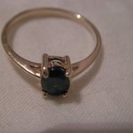 Gold / Blue gemstone Ring is being swapped online for free