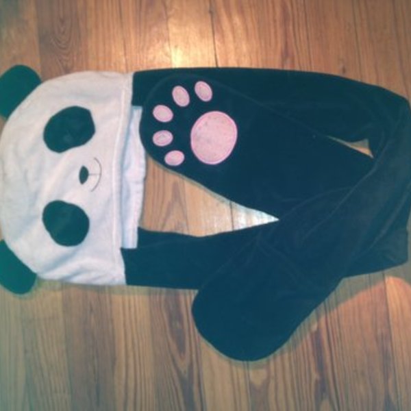 Silly panda hat is being swapped online for free