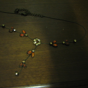 Gold and Bronze Y Necklace is being swapped online for free