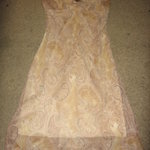 Pretty Beige Dress Size 8-10 is being swapped online for free