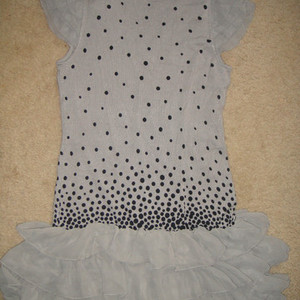 NWT Forever 21 Limited Edition Knit Dot dress with ruffle trim size is being swapped online for free
