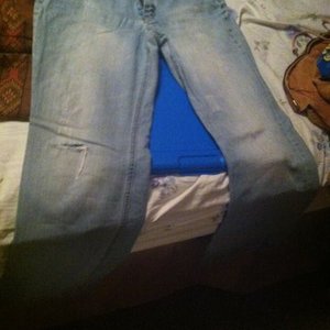 Refuge Jeans size 13s is being swapped online for free