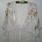 BEAUTIFUL SHEER FLORAL LACE TOP is being swapped online for free