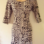 aztec print minidress m is being swapped online for free