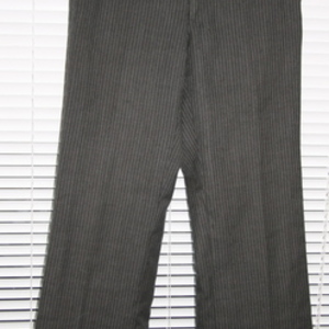 Vintage charcoal pin-stripes is being swapped online for free