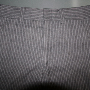 Vintage charcoal pin-stripes is being swapped online for free