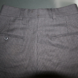 Vintage charcoal pin-stripes is being swapped online for free