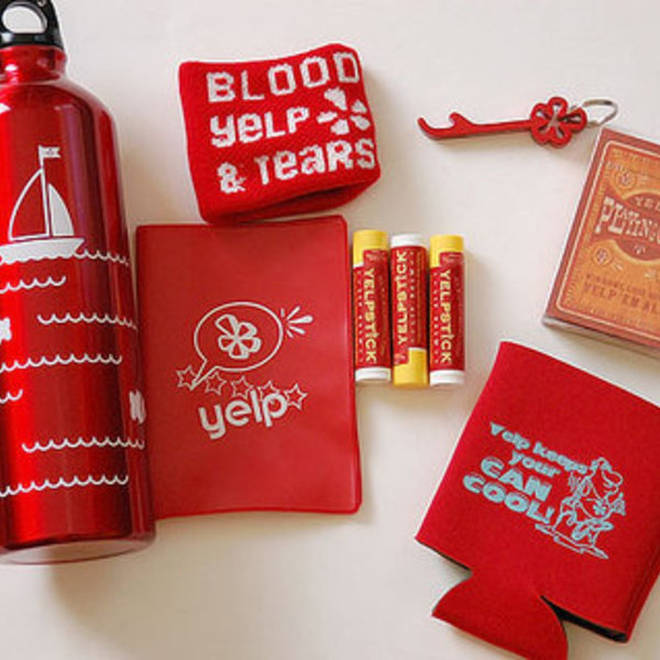 Yelp goodies is being swapped online for free