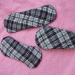 Reusable Menstrual Cloth Pads - different lots here with Panty Liners Sets is being swapped online for free