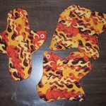 Reusable Menstrual Cloth Pads - different lots here with Panty Liners Sets is being swapped online for free