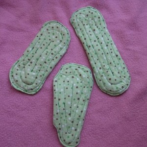 Reusable Menstrual Cloth Pads - different lots here with Panty Liners Sets is being swapped online for free