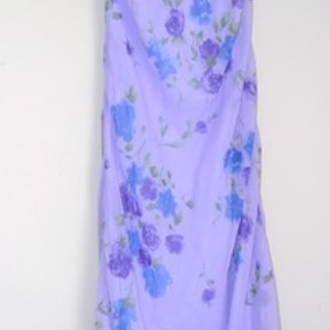 Pretty Purple Asymm Dress  is being swapped online for free
