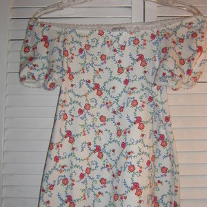 off shoulder flower top is being swapped online for free