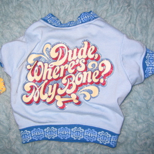 2 Small Dog Shirts - Cute is being swapped online for free
