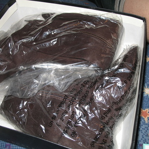 Apostrophe Brown Boots 7.5 is being swapped online for free