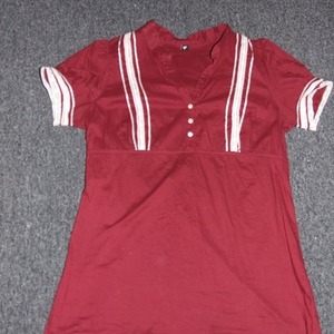 Burgundy Tunic-like Blouse - L is being swapped online for free