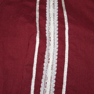Burgundy Tunic-like Blouse - L is being swapped online for free