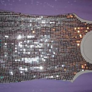 Silver Sequin Tank (Sz. L) is being swapped online for free