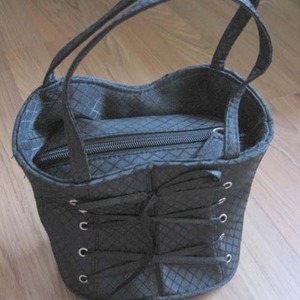 Black Corset Purse *new* is being swapped online for free