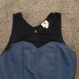 Blue and Black Soft Cotton Rocker Dress is being swapped online for free