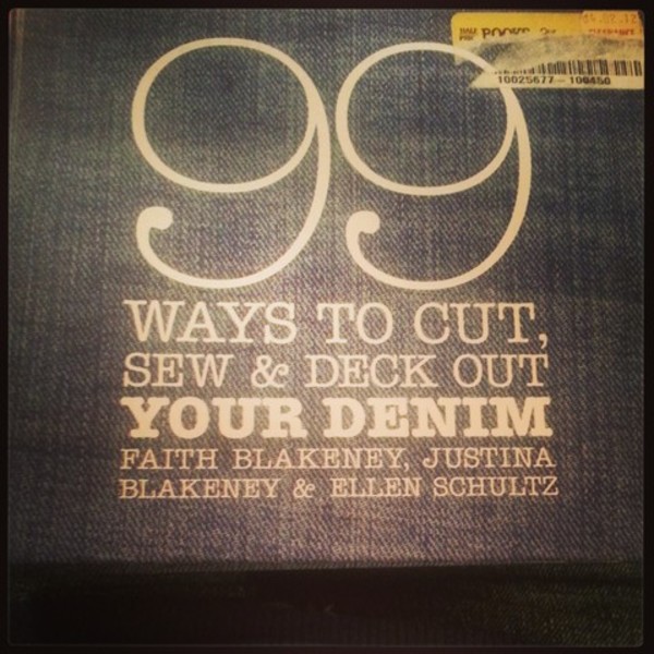 99 ways to cut, sew & deck out your denim hard cover book is being swapped online for free