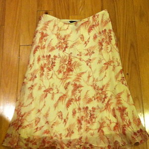 Beautiful Express Silk Skirt Toile Small is being swapped online for free