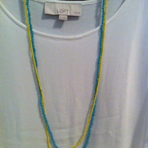 set of 2 Forever 21 beaded necklaces is being swapped online for free