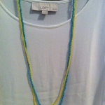 set of 2 Forever 21 beaded necklaces is being swapped online for free