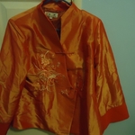 Orange Chinese Style Jacket is being swapped online for free