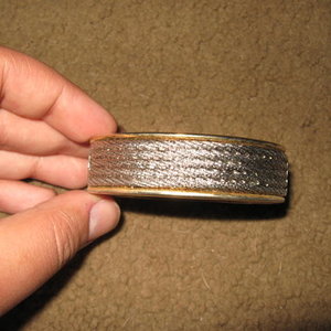 gold and silver bangle is being swapped online for free