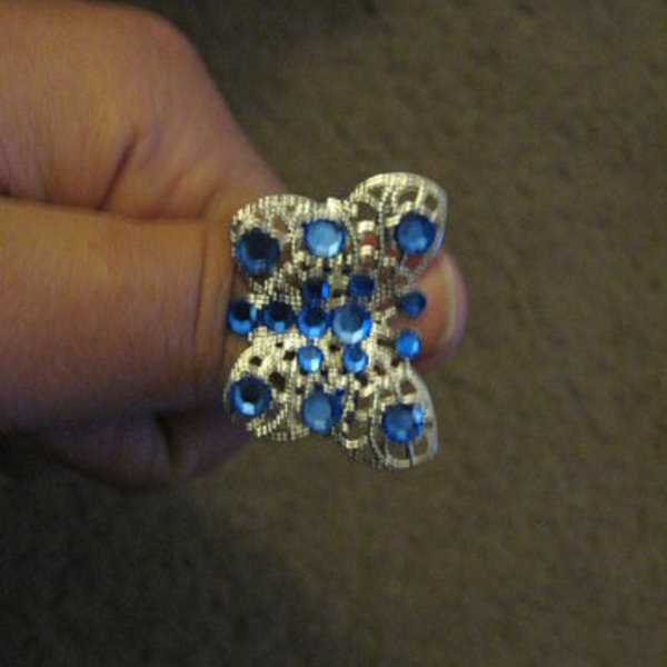 blue butterfly ring is being swapped online for free