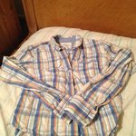 Ae plaid button down is being swapped online for free