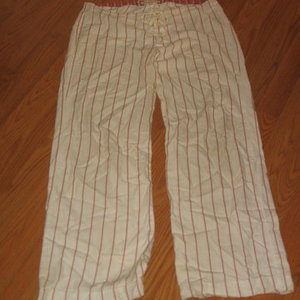 A&F White Pajama Pants w/Red Stripe is being swapped online for free