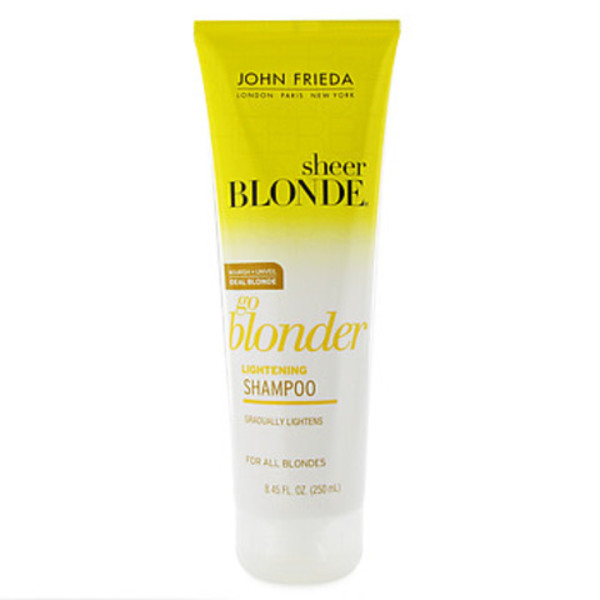 john frieda go blonder shampoo is being swapped online for free