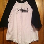 Black/white medium baseball tee (Christian) is being swapped online for free