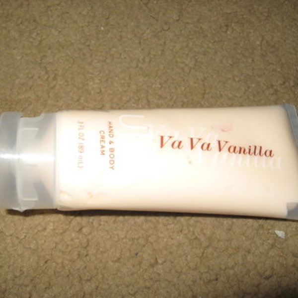 vanilla hand and body cream is being swapped online for free