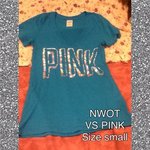 NWOT blue v neck vs pink is being swapped online for free