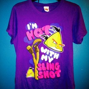 Tshirt funky m or 10/12 uk is being swapped online for free