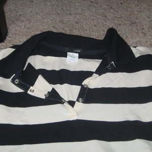 JCREW Striped Polo is being swapped online for free