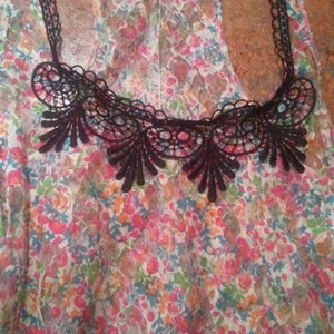Long lace floral top is being swapped online for free