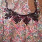 Long lace floral top is being swapped online for free