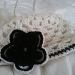 Crochet Flower Hat is being swapped online for free