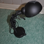 black desk reading lamp is being swapped online for free