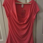 NWT Coral Cowl Neck Shirt is being swapped online for free