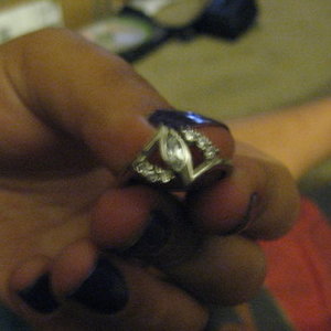 blue stone ring sz 7 or 8 is being swapped online for free