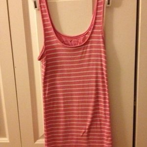 Pink and White American Eagle Tank Top is being swapped online for free