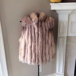 Vintage Fox  Fur Vest From Bloomindales is being swapped online for free