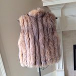 Vintage Fox  Fur Vest From Bloomindales is being swapped online for free