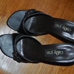 size 8 black buckle heels is being swapped online for free