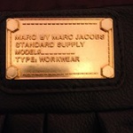 Faux Black Marc Jacobs Satchel with Gold Detail is being swapped online for free